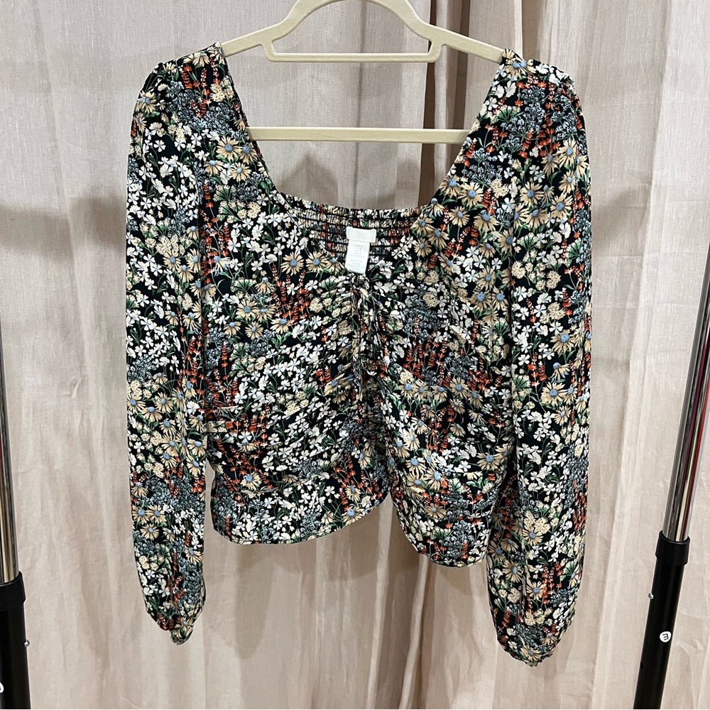 H&M Multicolor Floral Blouse
